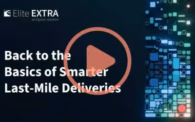Back to the Basics of Smarter Last-Mile Deliveries webinar