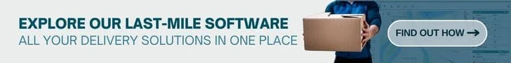 Explore our last mile delivery software banner ad