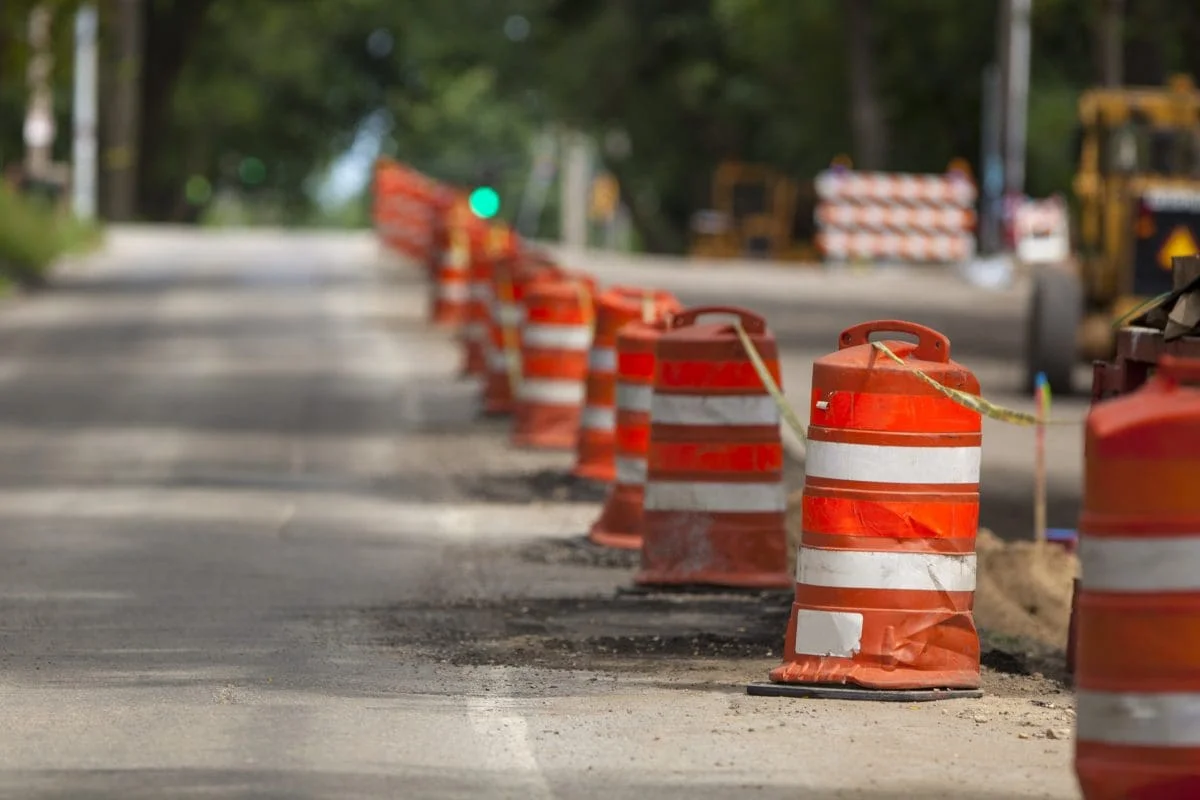 Routing Around Road Construction