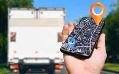 Delivery tracking on a mobile phone