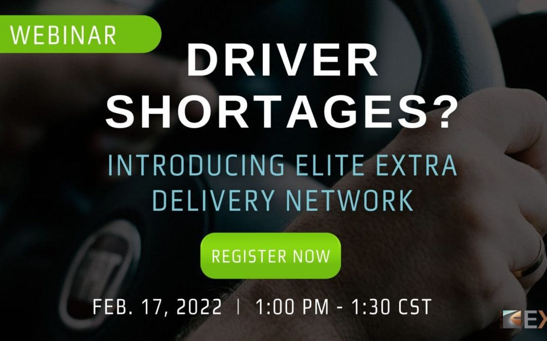 Driver Shortages? Introducing Elite EXTRA Delivery Network