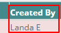 “Created By” Column Now Available on Order Grid