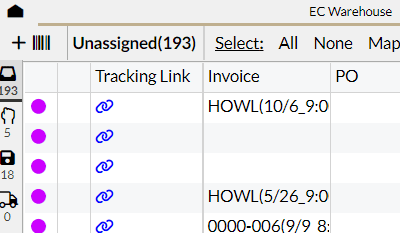 Display Tracking Links as a Dispatch Column