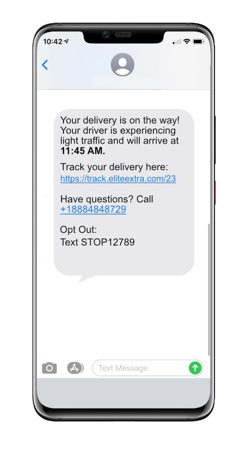 Do customers receive notifications for Toast Delivery Services orders?