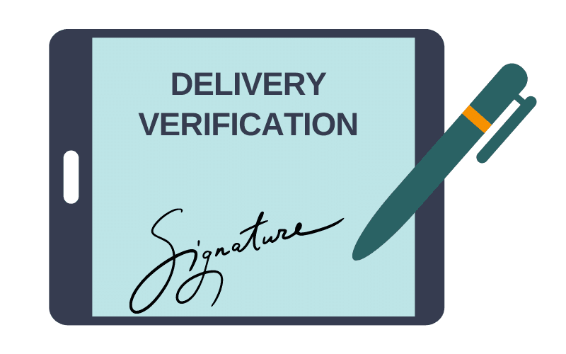 Benefits of Proof of Delivery - signature proof of delivery example