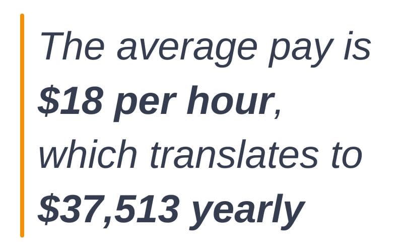 The average pay of an auto parts delivery driver is $18 per hour