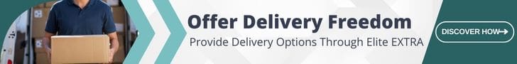 Offer Delivery Freedom with Delivery Network banner ad