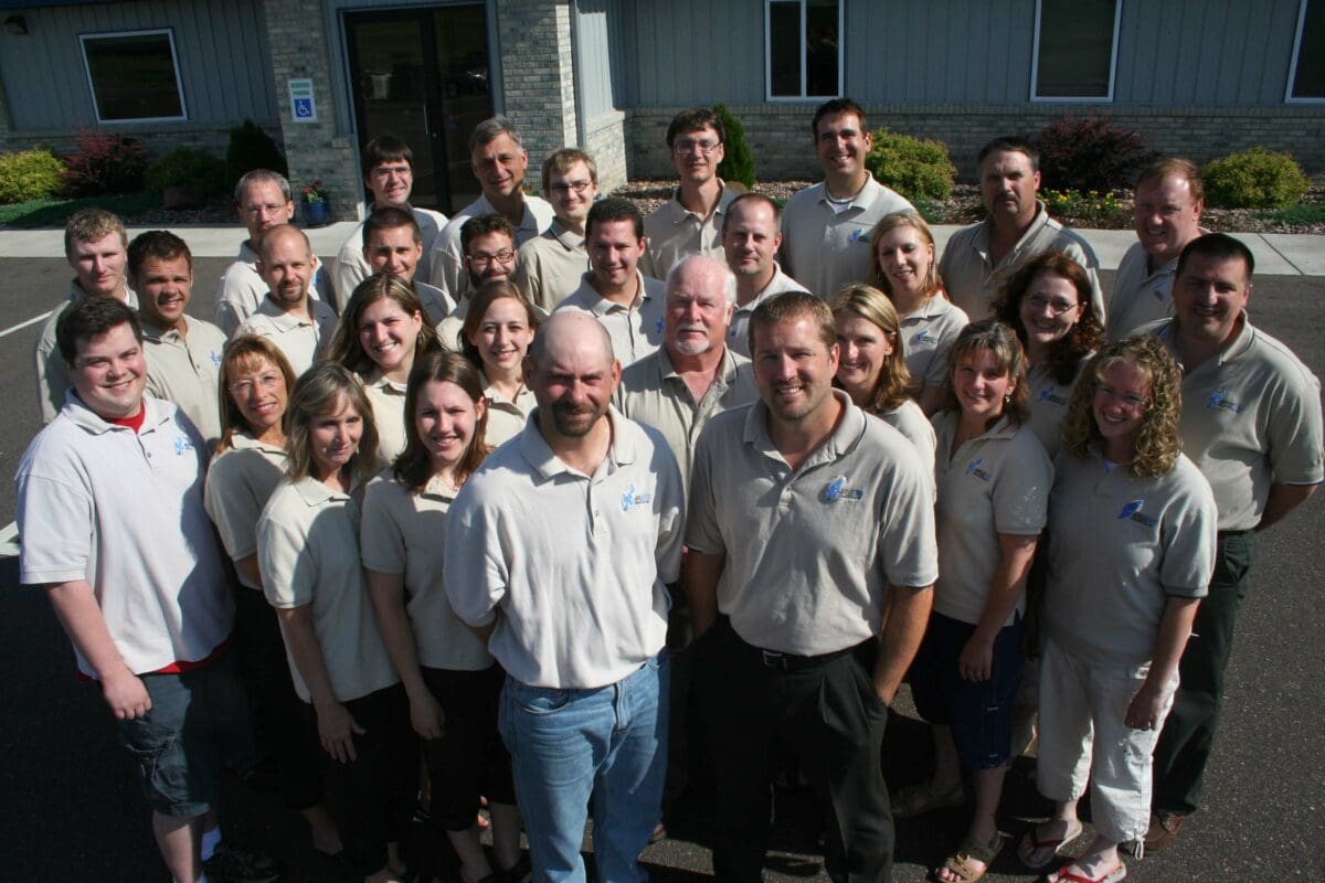 Photo of the Applied Data Consultants team from 2007