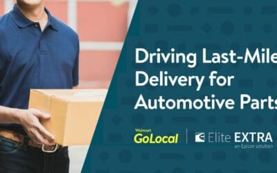 Driving Last-Mile Delivery for Automotive Parts