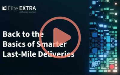 Elite EXTRA Demo: Basics of Smarter Last-Mile Deliveries